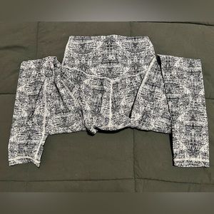 Buffbunny Rosa Legging - Hustle Print - Size Medium